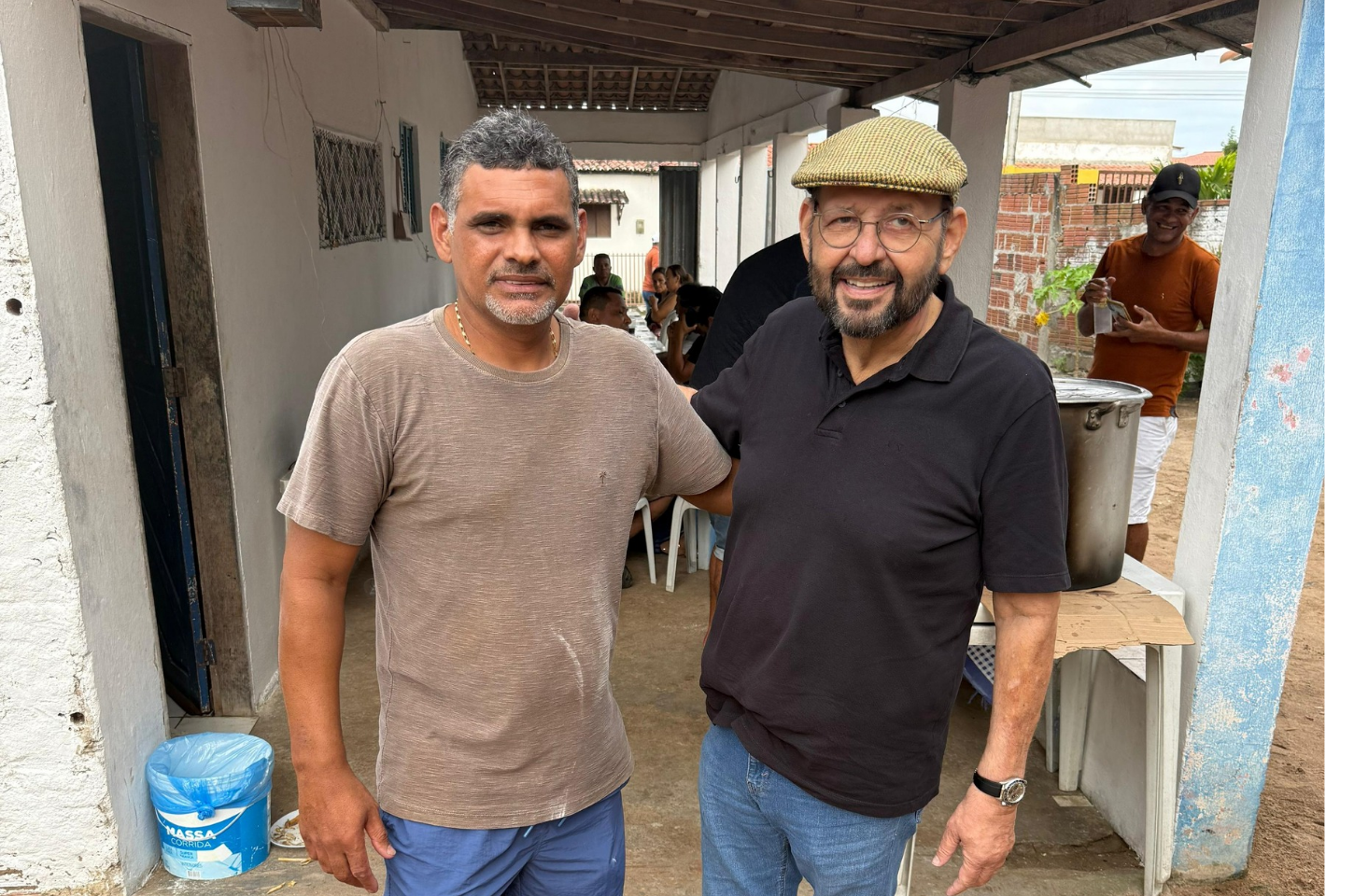 Deputado Gustavo Carvalho prestigia aniversário de Batista da Saúde em Taipu