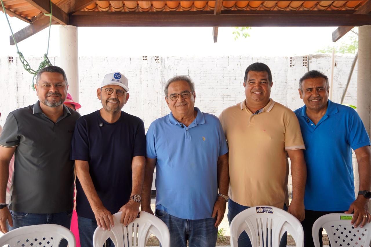 Deputado Gustavo Carvalho e Babá Pereira levam Álvaro Dias a Barcelona/RN e selam acordo com grupo político de Fabiano de Vavá para o Governo do Estado