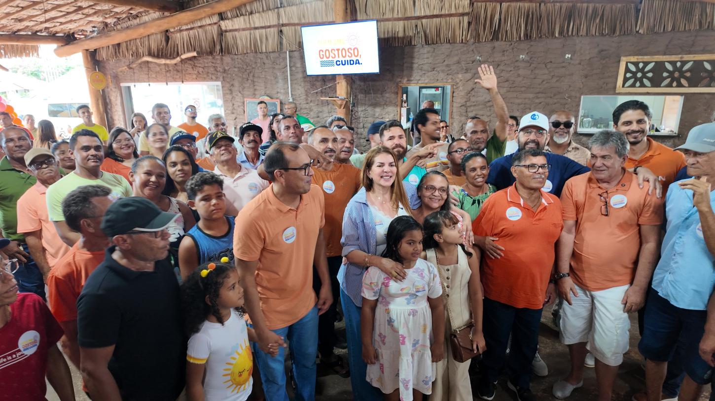 Gustavo Carvalho participa de encontro “Quem Ama Gostoso, Cuida!” e reforça compromisso com o futuro do município